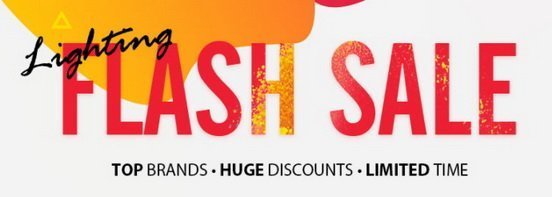 Большая ограниченная распродажа Gearbest — Lightning Flash Sale