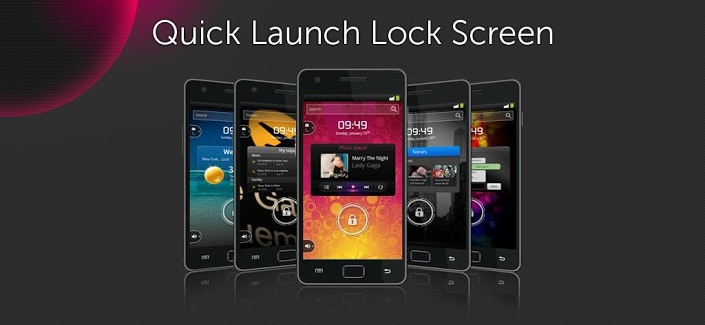 5 интересных экранов блокировки для Android - изображение