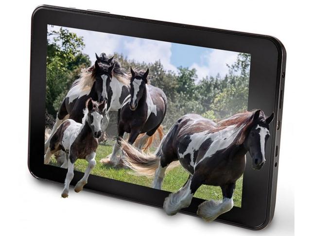 3D-кинотеатр в сумке: планшет Hammacher Schlemmer The No Glasses 3D Tablet 