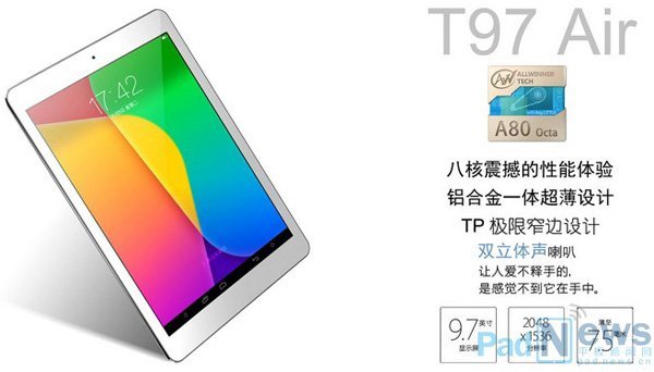 Первопроходцы: планшеты Teclast T97 Air и Onda V819 mini 