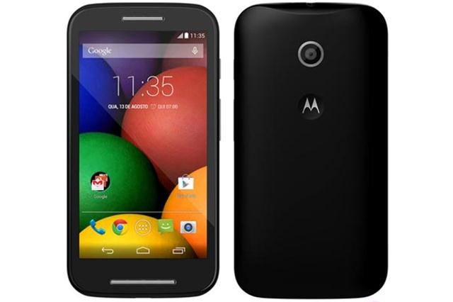 Первые фото и спецификация смартфона Motorola Moto E