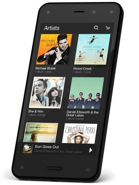 Смартфон Fire Phone - первенец от компании Amazon