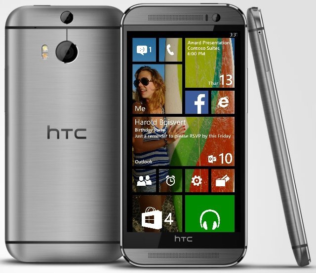 HTC One M8 на операционной системе от Microsoft