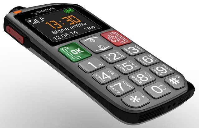 Sigma Mobile Comfort 50 Light – телефон для старшего поколения