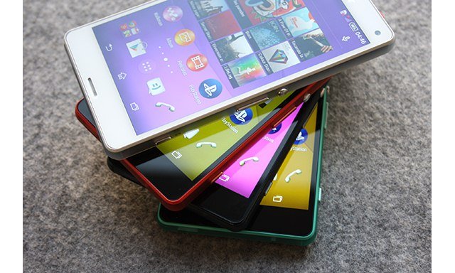 Sony Xperia Z3 Compact – смартфон в 4-х цветах