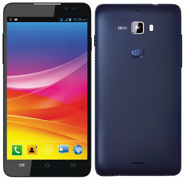 Micromax Canvas Nitro – смартфон на 8-ядерной платформе