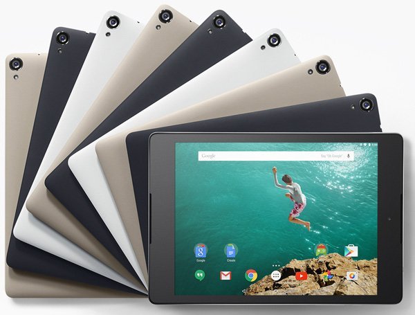 Google Nexus 9 – свеженький планшетный ПК