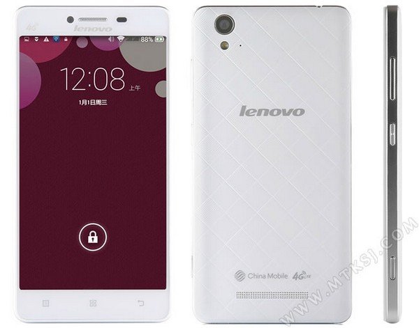 Lenovo A858T – дамский смартфон на новой платформе