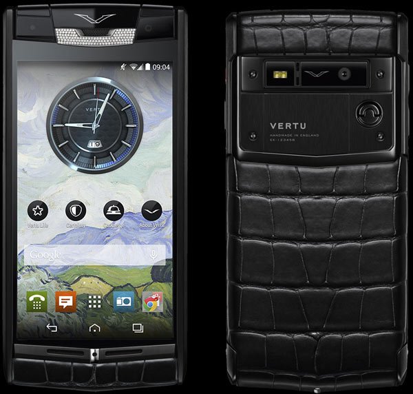 Vertu Pure Jet Alligator Diamonds, Diamonds Red Alligator и Diamonds Black Alligator – новые бриллиантовые смартфоны 