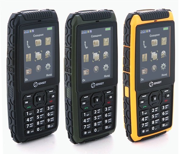 SenseIT P101 – качественный бюджетный телефон внедорожного типа 