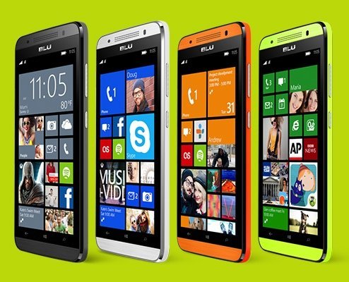 Blu Win HD LTE – новый смартфон на платформе от Microsoft 