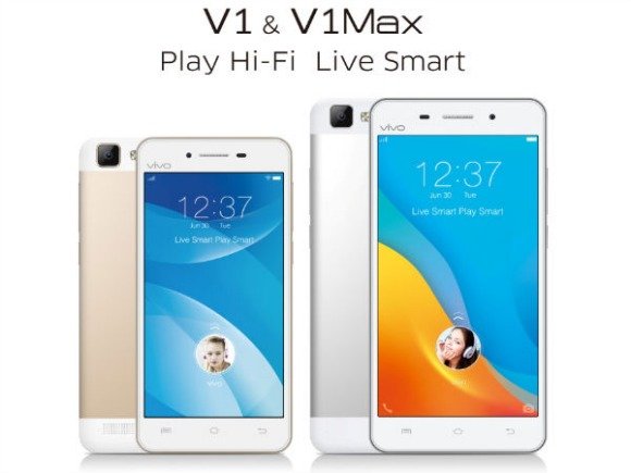 Vivo V1 и Vivo V1 Max – смартфоны для индийского рынка
