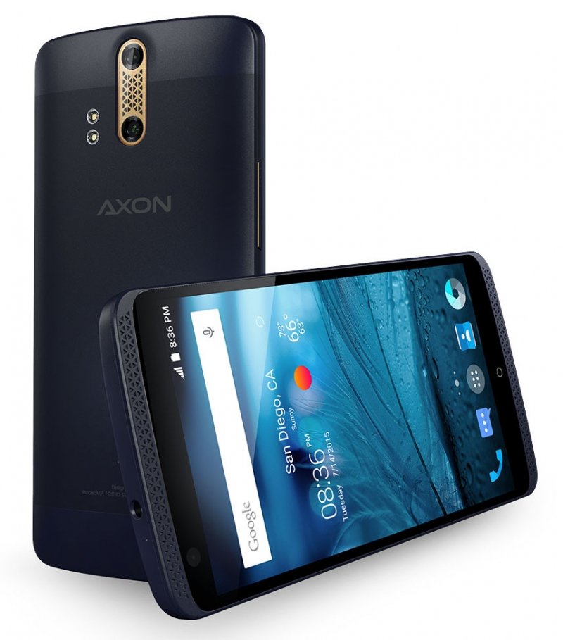 ZTE Axon – флагманский смартфон с двойным модулем съемки 