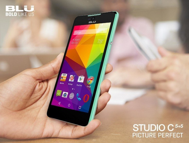 Blu Studio C 5+5 – яркий смартфон на устаревшей платформе