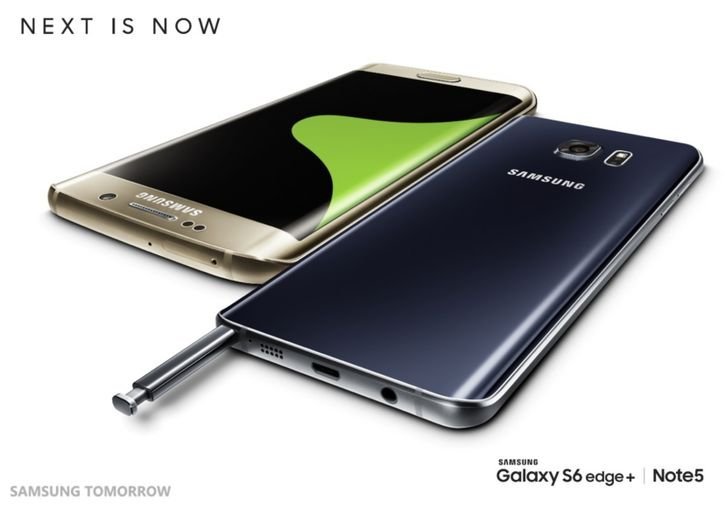 Samsung Galaxy S6 edge+ и Samsung Note 5 – новые смартфоны от именитого производителя