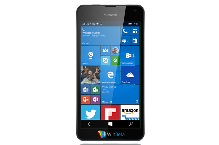 Microsoft Lumia 650 – опубликовано фото предстоящего смартфона 