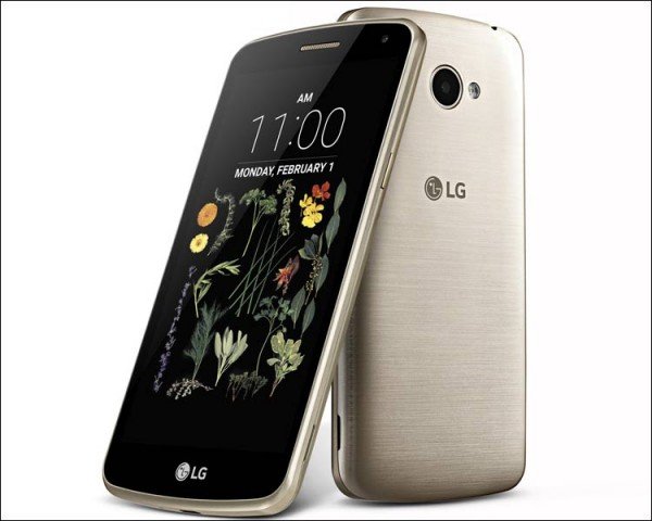 Смартфон LG K5 с дисплеем низкого разрешения