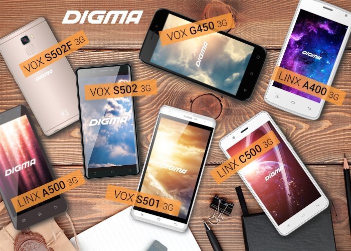 На форуме DISTREE Russia & CIS 2016 было анонсировано 7 смартфонов от Digma