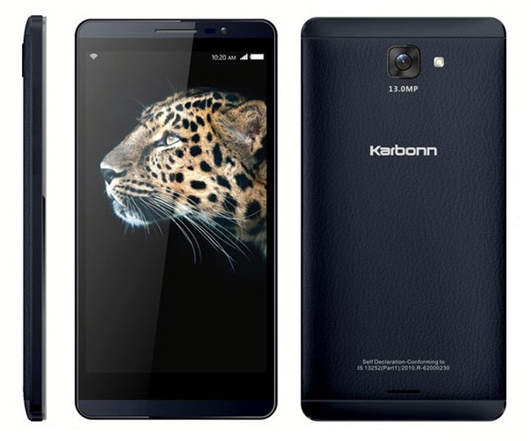 Смартфон Karbonn QuattroL55 HD с 2ГБУ ОЗУ и VR-шлемом