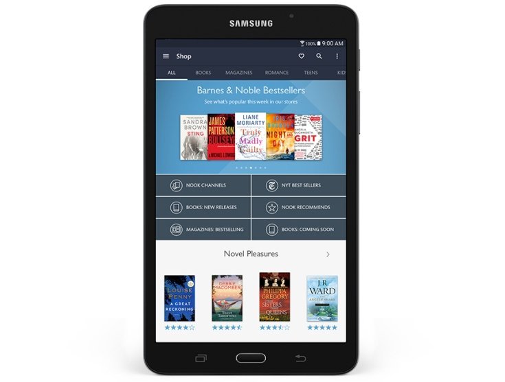 Планшет Samsung Galaxy Tab A Nook в эксклюзивной продаже от Barnes & Noble