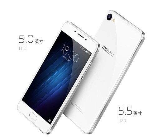 Смартфоны Meizu U10 и U20 в металлическом корпусе и стеклом 2.5D