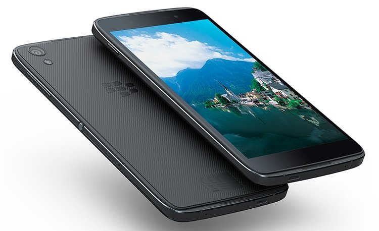 Устройство BlackBerry DTEK60 с дактилоскопическим датчиком