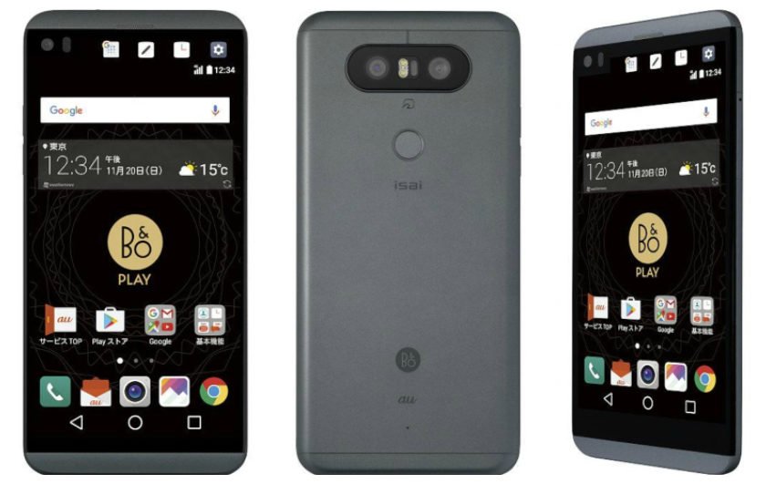 Смартфон LG V34 isai Beat с влагозащитным покрытием