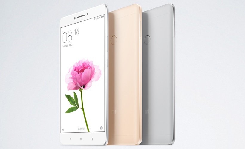 Анонсировано устройство Xiaomi Mi Max с OC MIUI 8