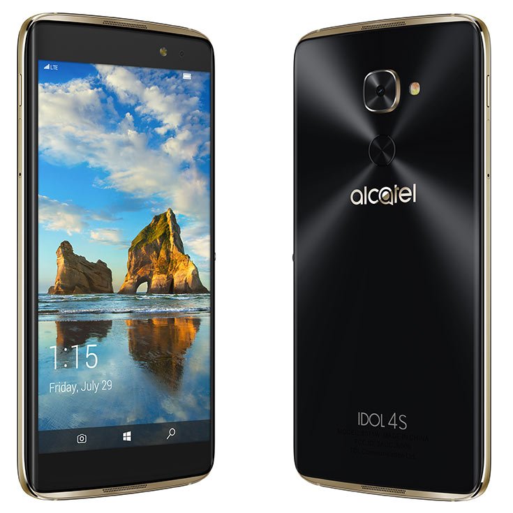 Устройство Alcatel Idol 4S комплектуется шлемом виртуальной реальности