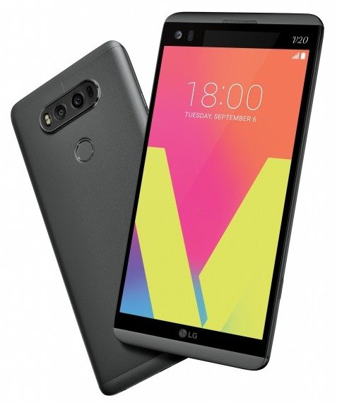 Модель LG V20 Pro – смартфон с двумя дисплеями