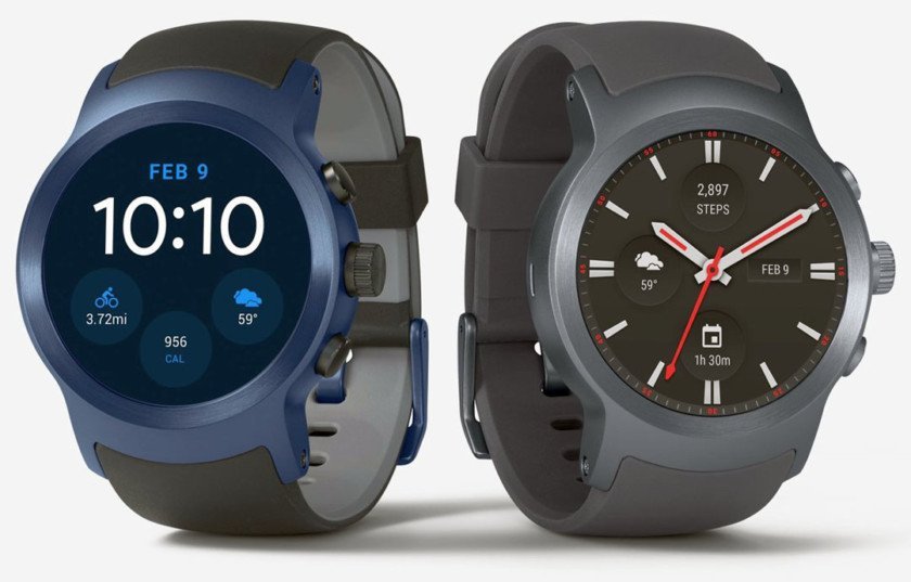 Новые умные часы LG Watch Sport и Watch Style, оснащённые дисплеями POLED и поддерживающие Google Assistant