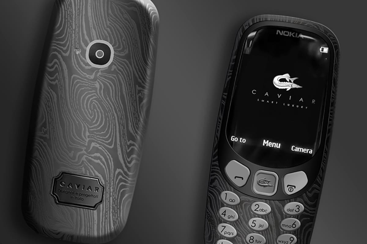 Nokia 3310 : две оригинальные спецверсии смартфона от компании Caviar 