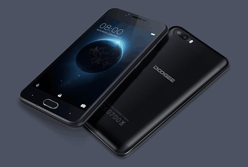 Бюджетный смартфон Doogee Shoot 2 получил сдвоенную камеру с широким функционалом 