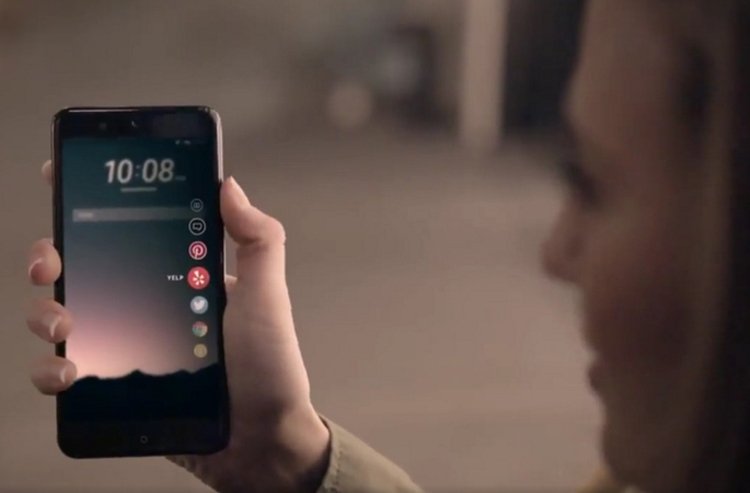 Флагманское устройство HTC U получит фирменную рамку Edge Sense 