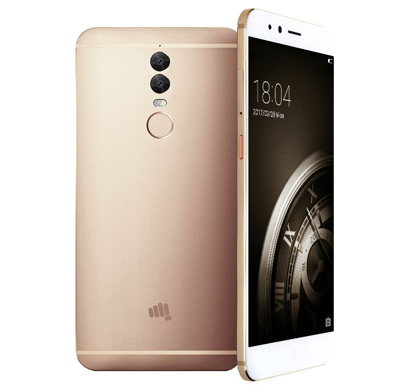 Новинку Micromax Dual 5 оснастили процессором Snapdragon 652 и двойной 13Мп камерой 