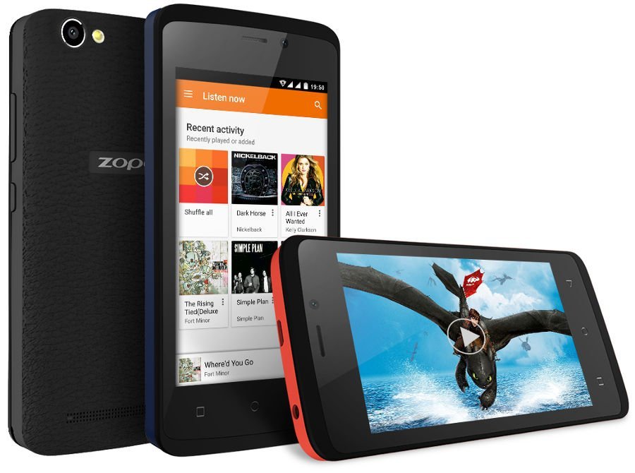 Бюджетный аппарат Zopo Color M4 с поддержкой 4G LTE 