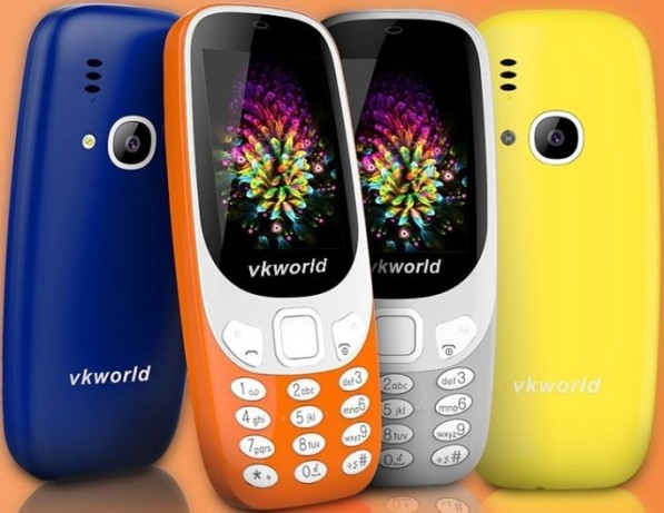 Vkworld Z3310 - кнопочный телефон стоимостью 25 долларов