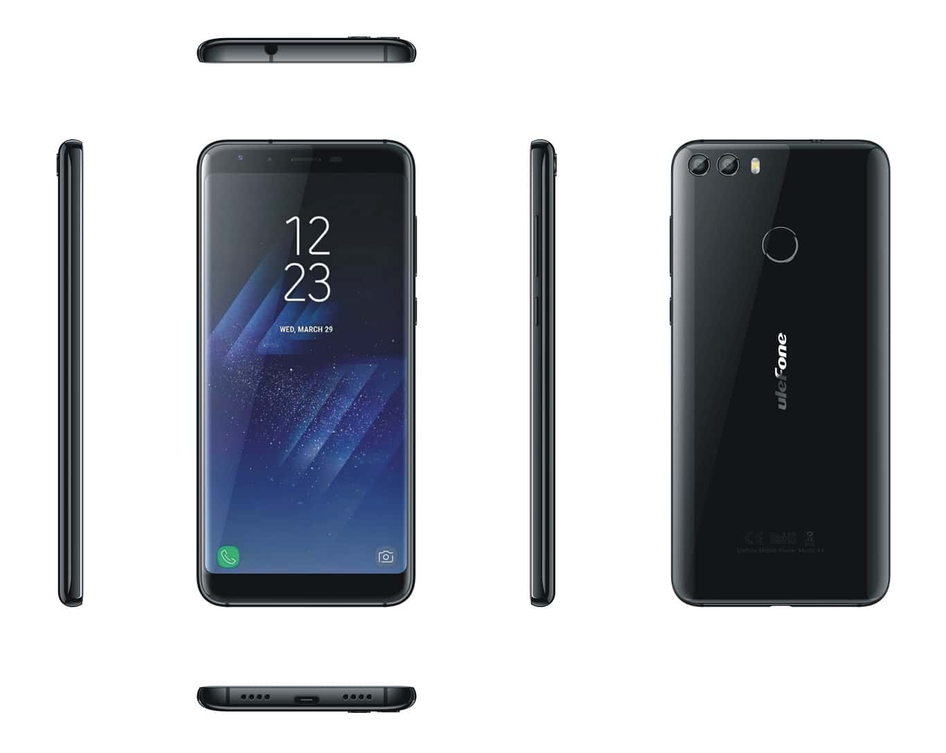 Новый смартфон Ulefone F2 может позаимствовать конструкции у модели Samsung Galaxy S8