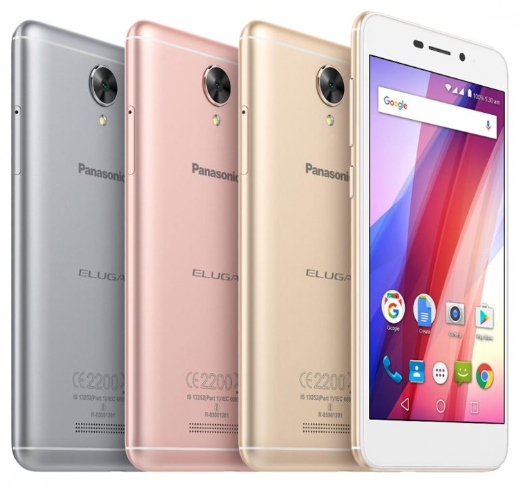 Бюджетник Panasonic Eluga I2 Active получил поддержку 4G VoLTE и ОС Android 7.0