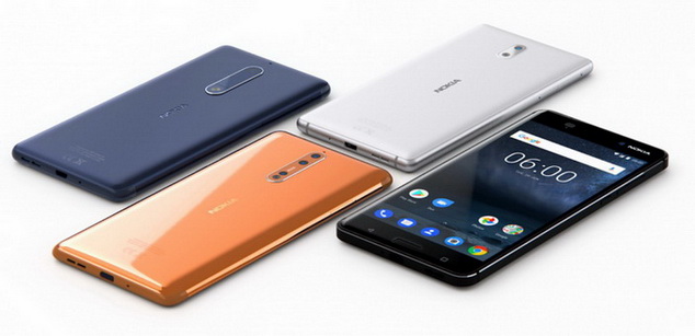 Компания Nokia анонсировала самый мощный и дорогой смартфон Nokia 8