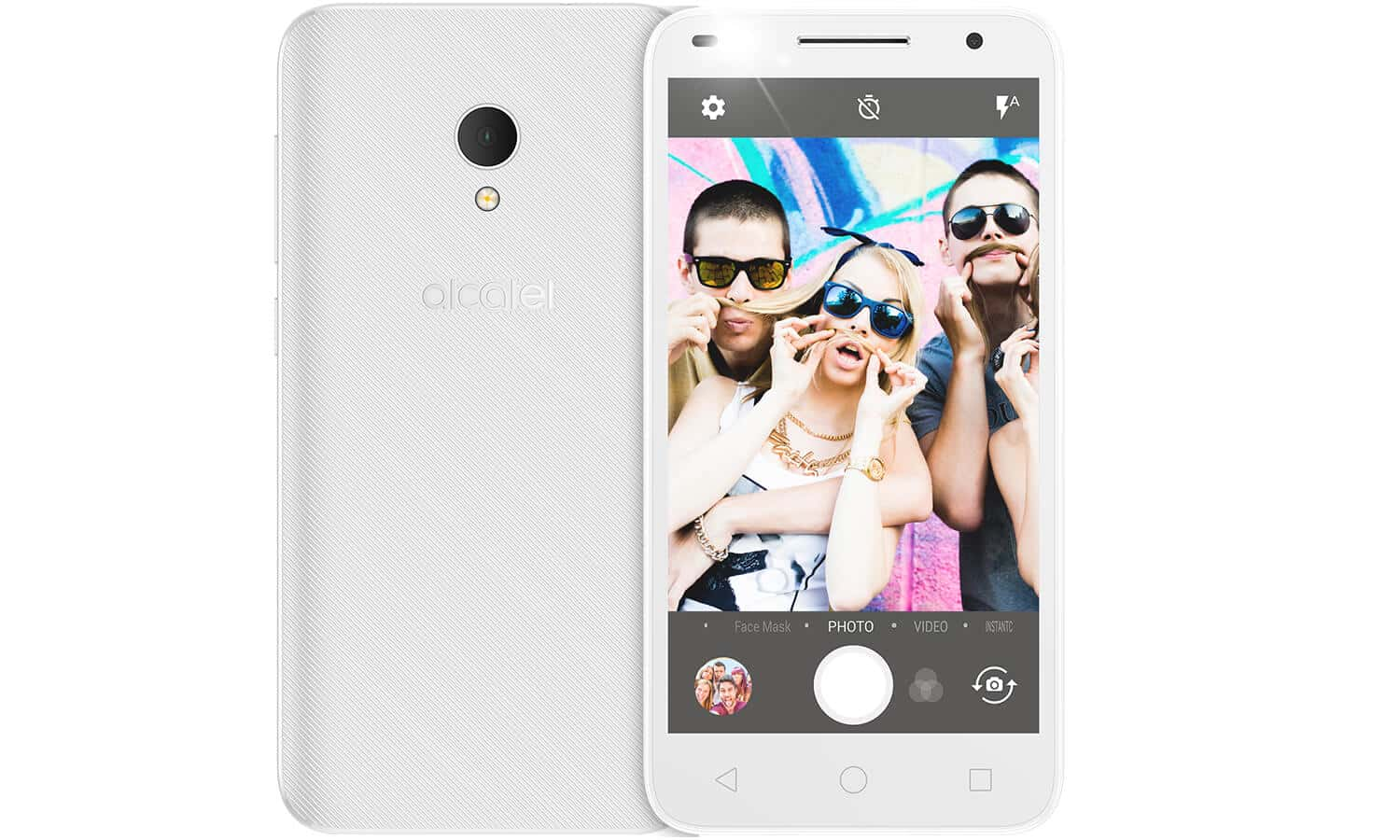 Бюджетный Alcatel U5 HD получил 5' дисплей 