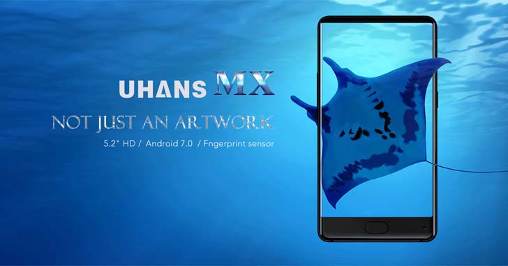 Uhans Mix 2 - новый безрамочник с чипом Helio P30 
