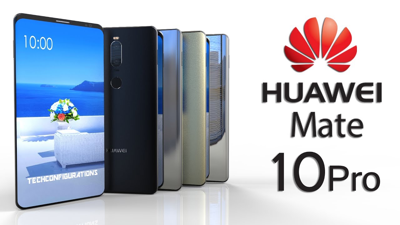 Появились первые пресс-изображения смартфона Huawei Mate 10 Pro 
