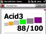Firefox Mobile on Windows Mobile scored 88/100 in Acid 3 browser test - изображение
