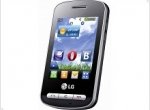 Cheap touch phone LG T315i with support for social networks  - изображение