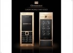  Gresso Luxor World Time Gold - golden telephone with the exact world time  - изображение