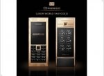  Gresso Luxor World Time Gold - golden telephone with the exact world time  - изображение