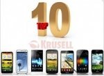  The most popular smartphones in August 2012 according to Krusell - изображение