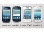 Samsung has announced a new range of touch phones REX - изображение