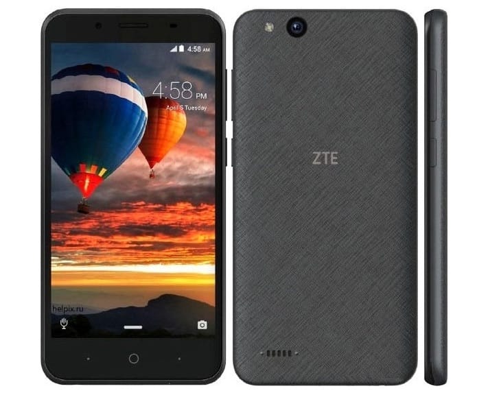 Дебютировавший смартфон ZTE Tempo Go на MWC-2018, получил платформу Android Go